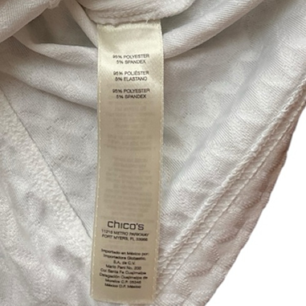 Zenergy by Chico’s White Golf Vest - Size 1 (US 8) - Picture 4 of 7